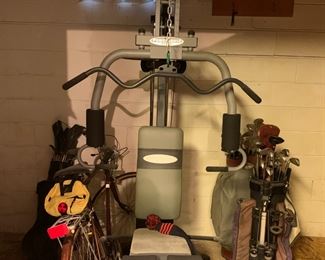 #95 Power House Elite Exercise Gym - You Move (in basement move upstairs) $75.00