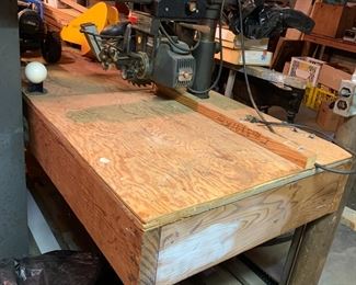 #103 Craftsman 10" Radial Arm Saw (bolted to the table - need to remove) $200.00