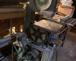 #105 Band Saw - Works (you move upstairs) $200.00