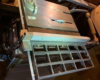 #106 Craftsman Table Saw w/stand $200.00