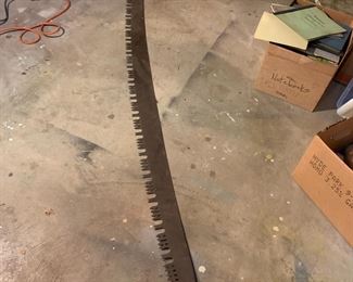 #113 2 man Cross Cut Saw - 6ft $100.00