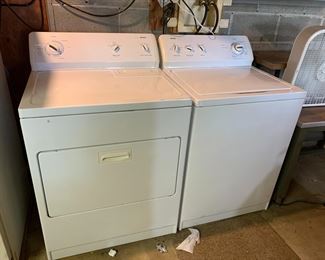 #120 Kenmore 600 Series Washer & Dryer w/agitator - sold as a set $200.00