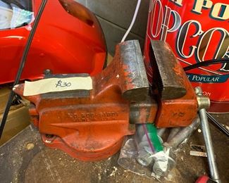 #122 Craftsman Red Vice $30.00