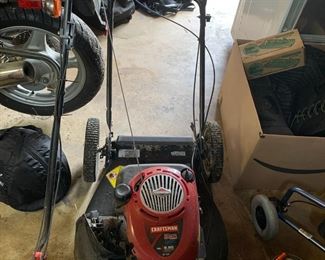 #127 Craftsman Push Mower w/Briggs & Stratton Mower 650 Series - 22" Cut (as is) - self-propelled $30.00