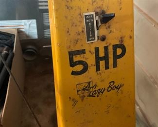 #129 Lazy-boy Tiller 5HP (as is) $50.00