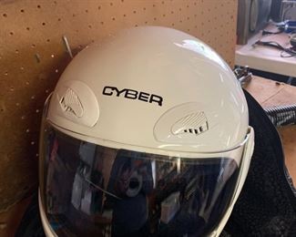 #132 Cyber Motorcycle Helmet $30.00