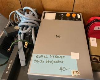 #172 Rollei P350AF Slide Projector $40.00