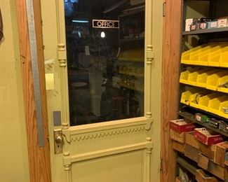 #178 Old Wood Yellow Door 82 x 36 $400.00