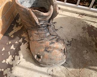 #179 Concrete Boot - Heavy - you move $50.00