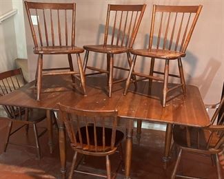 Drop Leaf table and chairs