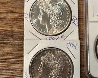 Morgan SILVER Dollars