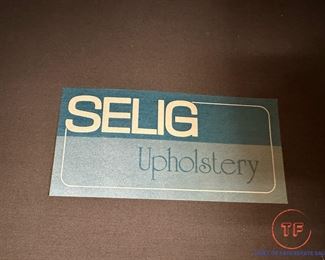 MCM Danish SELIG 2 Piece Modular Sofa Sectional 