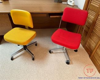 Vintage MCM Style Office / Desk Chairs
