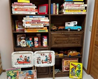 Vintage Gameboard and Toys