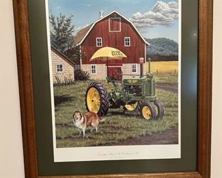 Signed Limited Edition Print "Grandpa Lloyd's Air-Conditioned A" by NEAL R ANDERSON