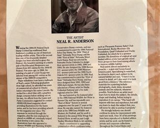 Signed Limited Edition Print "Grandpa Lloyd's Air-Conditioned A" by NEAL R ANDERSON