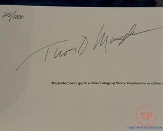 Limited Editon "Images of Nature" Signed by THOMAS MANGELSEN (215/1000)