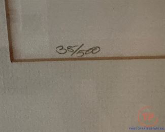 Signed Limited Edition Serigraph "Fore" by WARREN WOODWARD