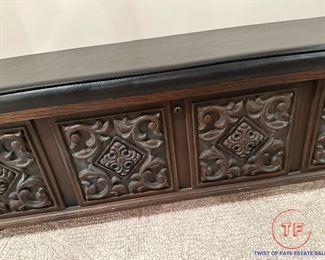 1970's Lane Cedar Chest / Bench with Cushion Top