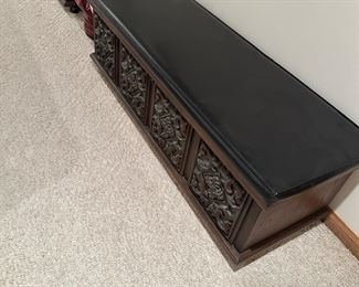 1970's Lane Cedar Chest / Bench with Cushion Top