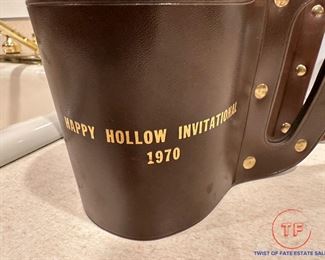 Vintage 1970 HAPPY HOLLOW INVITATIONAL Cup Holder(s)