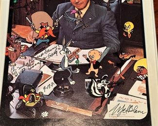 Signed MEL BLANC Photo