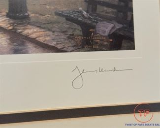 THOMAS KINKADE Signed Special Edition BOSTON "An Evening Stroll Through the Common"  (191/550)