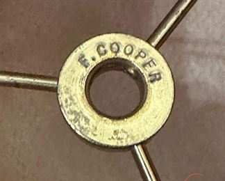 FREDERICK COOPER Astrolabe Zodiac Armillary Table Lamp