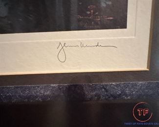 THOMAS KINKADE Signed Special Edition "Flags Over the Capitol" (152/1991)