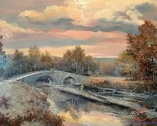 Original Oil on Canvas by JACK HETTERICH (Nebraska)