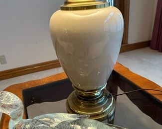 Vintage STIFFEL Porcelain Table Lamp(s)