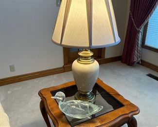 Vintage STIFFEL Porcelain Table Lamp(s)