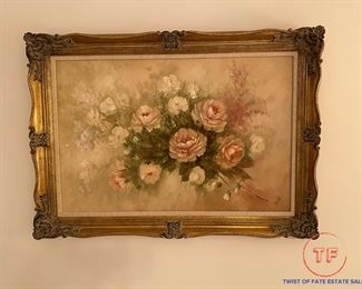 Original Oil on Canvas Still Life by HEDY