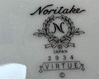 Noritake Virtue China Set