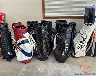 Assortment of Golf Bags