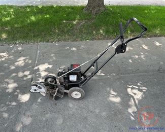 White Gas Powered Trimmer/Edger