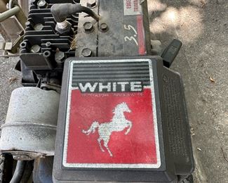 White Gas Powered Trimmer/Edger