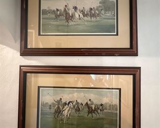 Signed Polo Players...