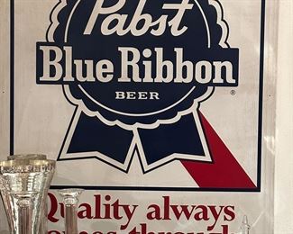 Large Pabst Sign...
