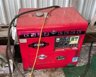  DIESEL POWERED TAHOE TPI 7000 GENERATOR