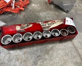 SET OF 3/4” DR JUMBO SOCKETS