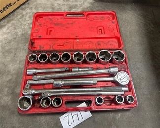 3/4” DR RATCHET AND SOCKETS