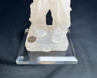 Monique Sculptures Frosted Clown