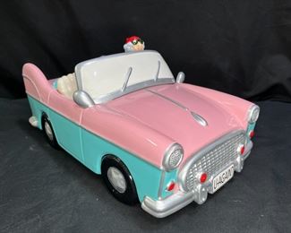 Rare Maxine '57 Chevy Cookie Jar Signed J. Wagner