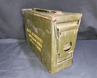 Vintage Military Grade Ammo Can