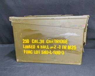 Vintage Military Grade Ammo Can