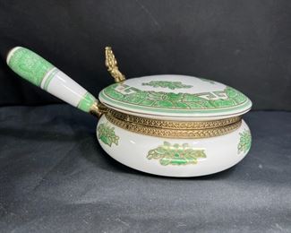 Vintage Mid Century Porcelain Silent Butler