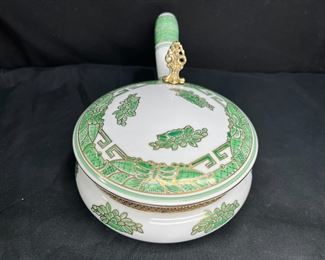 Vintage Mid Century Porcelain Silent Butler