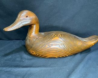Handmade Wooden Duck Decoy