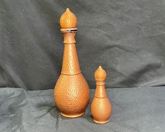 2 VTG Andros Cuppa Distillery Genie Bottles